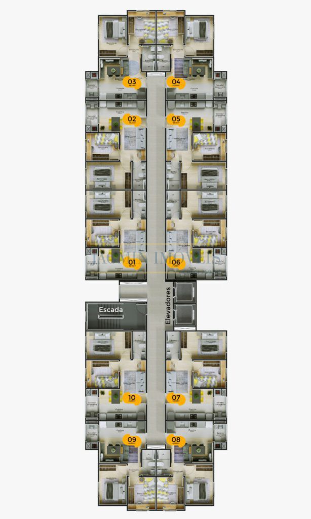 Apartamentos na divisa de Novo Hamburgo com Estância Velha